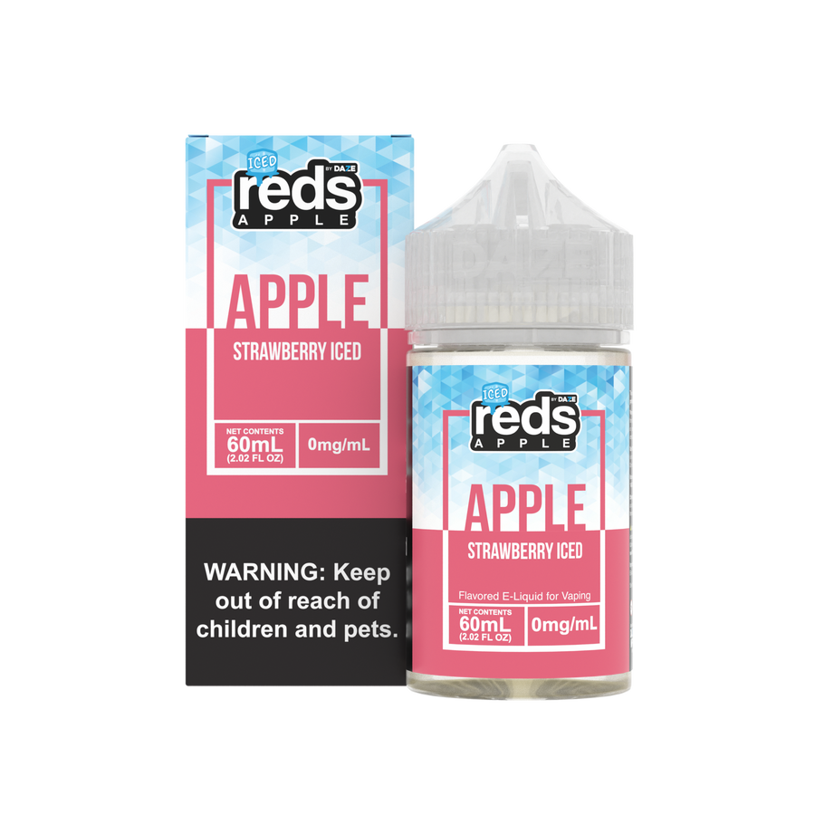 Reds Apple Strawberry ICED - 60ml - 00mg/ml LA